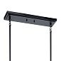 Kitner 3 Light Linear Chandelier Black люстра 52033BK Kichler — фото 6