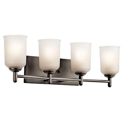 Shailene 4 Light Vanity Light Olde Bronze настенный светильник 45575OZ Kichler