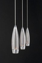 COMPASS MEDIUM SUSPENSION, ALUMINIUM POLISHED, LED