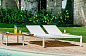SHINE Алюминиевый шезлонг Double Recliner emu — фото 13