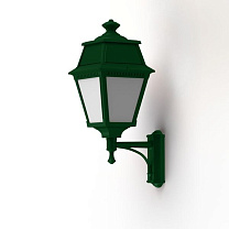 Avenue 2 N° 7; Opal PMMA Built-in LED 2700°K warm white 13W; Fir green