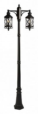 уличный фонарный столб черный IP44