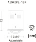 A5942PL-1BK Arte Lamp Cardani точечный накладной светильник GU10 1х50W — фото 4
