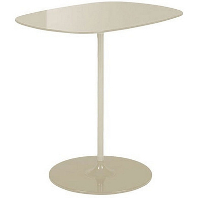 04042BI Kartell Thierry Журнальный столик 33x50 см, белый