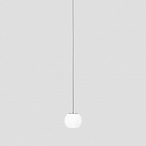 Подвеска OTO 15, белая полосатая, сатиновый никель G9 CE