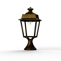 Place des Vosges 1 Évolution N° 6; Clear PMMA E27 60W; Gold patina