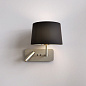 1406014 Side by Side Grande USB Astro lighting светильник для чтения матовый никель — фото 3