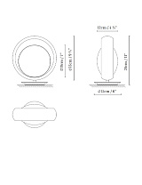 RING T BLACK; RING T BRASS LED 2 x 6 W (E14) F 2,25; RING T WHITE