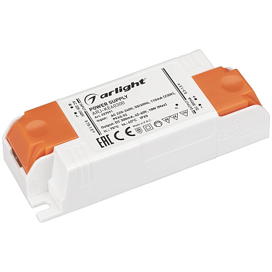 027591 Arlight LED драйвер ARJ-KE60300 (18W, 300mA, PFC)