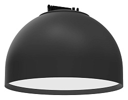 2491/06 SP-10 Divinare Decorato трековый светильник куполообразной формы черного цвета для трекоременной системы 48V