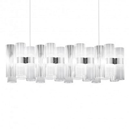 LALSXXLWHT01T00NMTEU SLAMP La Lollo линейный подвесной светильник белый