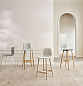 Seed high chair h76 cm - poly/metal legs Bolia кресло — фото 1