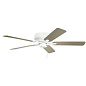 52" Basics Pro Legacy Fan Matte White люстра-вентилятор 330020MWH Kichler — фото 1
