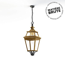 Place des Vosges 3 N° 1; Clear glass E27 105W; Raw brass