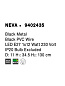 9402435 NEVA Novaluce светильник LED E27 1x12Watt 230В IP20