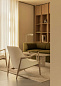 71161-004584 Audo Copenhagen Elizabeth Кресло, Натуральный Дуб / Логан Жасмин — фото 3