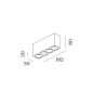 PIRRO SURFACE 4.0 Wever Ducre накладной светильник черный