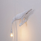 SE14734 Seletti Bird Lamp Левый внутренний белый — фото 1