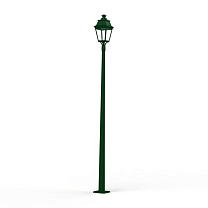 Avenue 3 N° 11; Clear glass Built-in LED 3000°K warm white 35W; Fir green