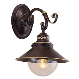 A4577AP-1CK Arte Lamp Grazioso настенное бра с тканевым абажуром на круглой основе