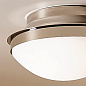 Bretta 13.5" 2 Light Flush Mount Polished Nickel потолочный светильник 52544PN Kichler