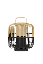 Table Lamp BAMBOO SQUARE M Black