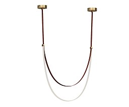 Подвесной светильник Kink Light Лирд коричневый 07689A-150,04