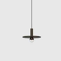oran pendant kap craft sphere bulb, LED, gun black, gear excl.