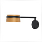 29566 LOOP LED Black wall lamp with articulated lamp настенный светильник Faro barcelona