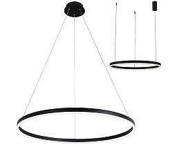 Подвесной светильник Kink Light Тор черный d100 08228,19A(4000K)