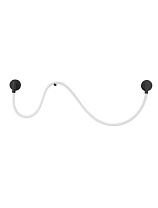 Sandy Black Steel & Silicone Rope LED 14 Watt 220-240Volt 1190 Lm IP20 3000K L:170 W:7.5 H:27 cm