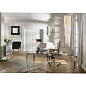 71570 Письменный стол Lorenco Corner Chrome 210x180см Kare Design