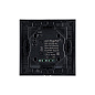 021062 Arlight Панель Sens SR-2830B-AC-RF-IN Black (220V,MIX+DIM,4зоны) — фото 1