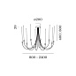 Подвесной светильник OPLIA CHANDELIER 2.0 Wever & Ducre — фото 3