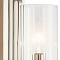 Kimrose 1 Light Wall Sconce with Clear Fluted Glass Polished Nickel and Satin Nickel настенный светильник 52415PN Kichler