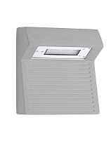 Gray Cement LED 8Watt 220-240Volt 418Lm 3000K IP65 L:20 W:9 H:21.5 cm
