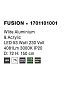 1701101001 FUSION Novaluce светильник LED 53Вт 230В 4081Lm 3000K IP20