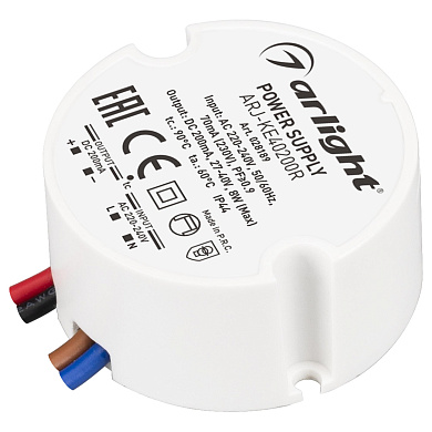 028189 Arlight LED драйвер ARJ-KE40200R (8W, 200mA, PFC)