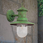 LEONIE Orion уличный настенный светильник AL 11-1205 Vintage/grun