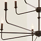 Pallas 42.75" 12 Light Chandelier Black люстра 52518BK Kichler — фото 1