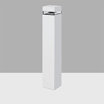iWay Bollard 170x170mm H=1000mm Neutral White Led with DALI electronic ballast and symmetrical optic 12.4W 1161lm - 4000K - DALI-2