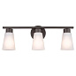 Stamos 20" 3 Light Vanity Light Olde Bronze настенный светильник 55121OZ Kichler — фото 5