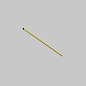 CA001-L500-BS Maytoni Accessories for system Axity Комплектующие для систем освещения с токоведущими элементами Латунь — фото 1