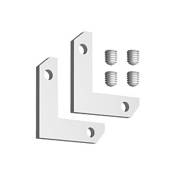 135330 Novotech Flum соединитель L-образный угловой горизонтальный для трека 48 В