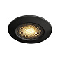 1001930 SLV VARU QPAR51 DL black IP65 встраиваемый потолочный светильник — фото 2
