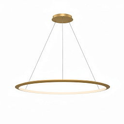 CD4B-00W9AZOUEF Leds C4 Circular подвесной светильник с кольцом золотого цвета