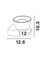 1300301302 BOCCALE Novaluce светильник LED G9 1x5W IP20 Bulb Included