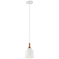 Danika 1 Light Mini Pendant White подвесной светильник 43682WH Kichler — фото 1