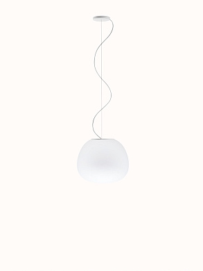 Подвесной светильник Lumi Mochi F07 Ø 38 Белый Fabbian