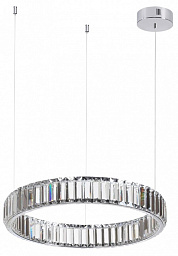 4930/30L Odeon Light Vekia подвесной светильник с круговым хрустальным абажуром